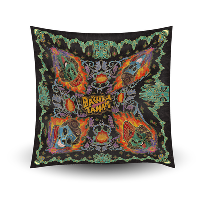 Stylish KBT Batik Bandana: Artistry Black